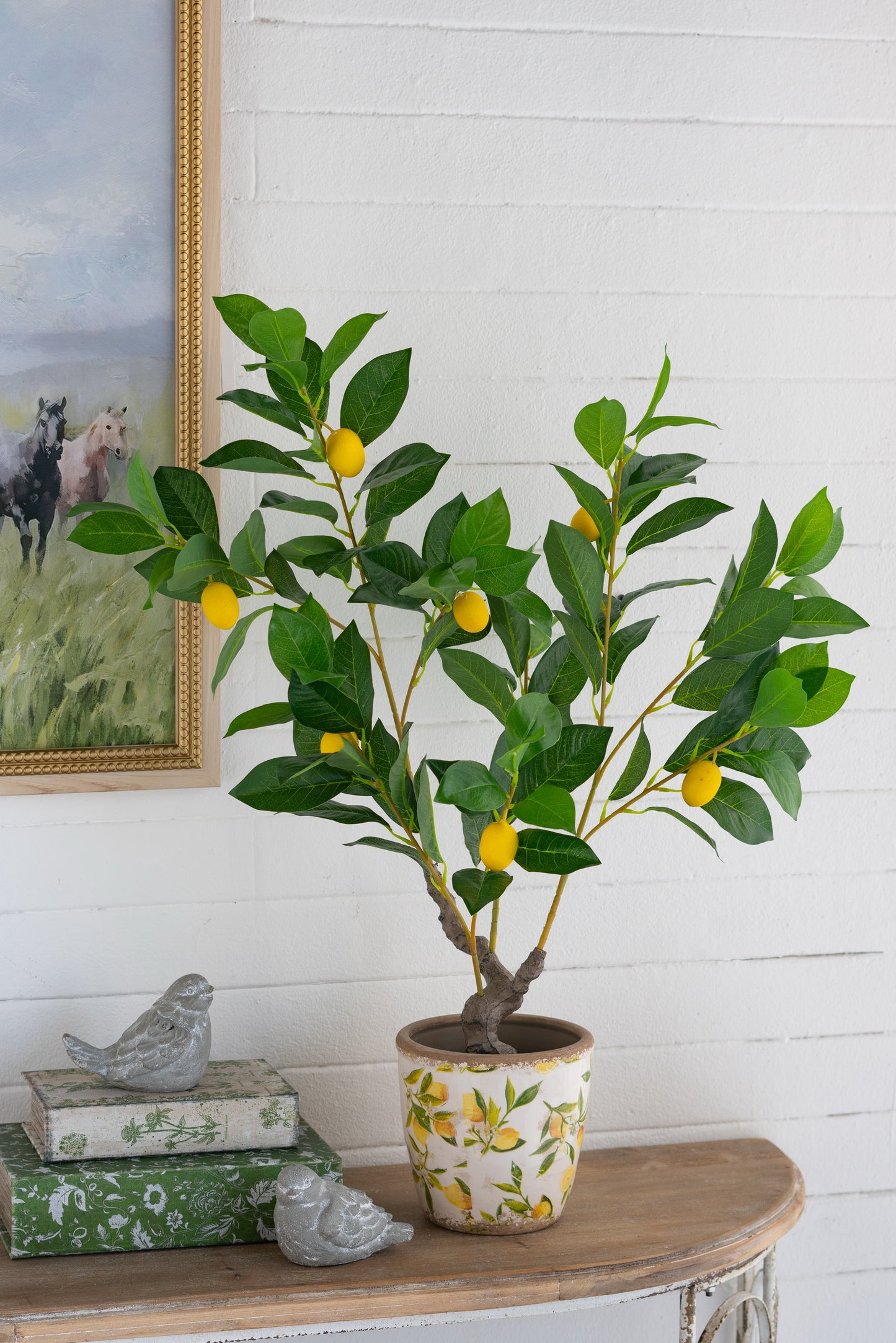 Potted Lemon Tree
