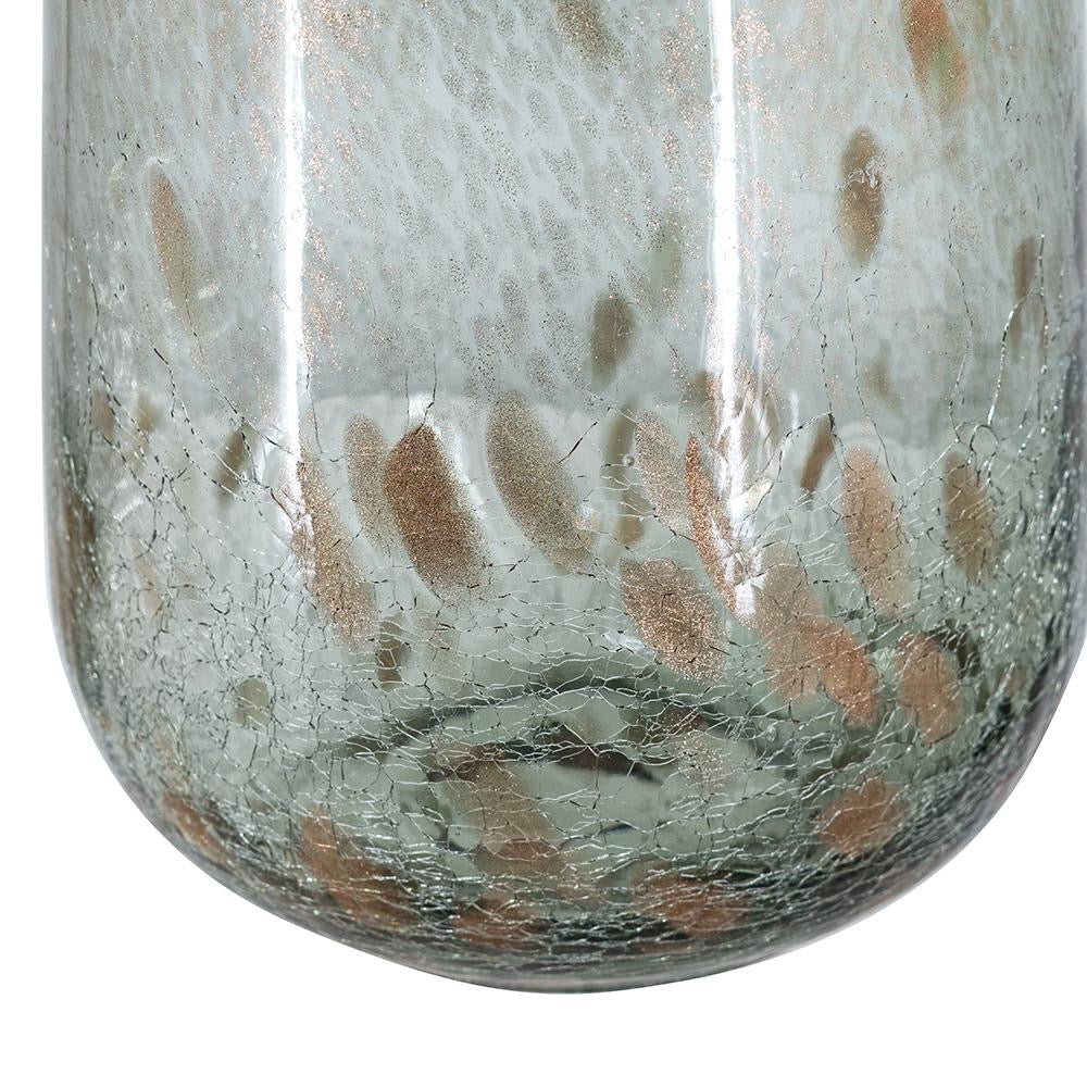 Metallic Glass Vase
