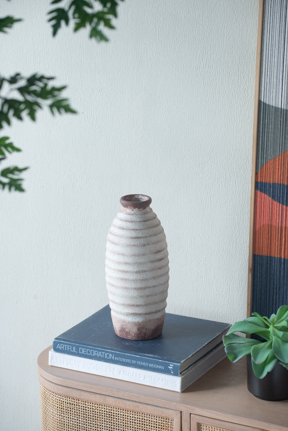 Rustic Hollow Vase