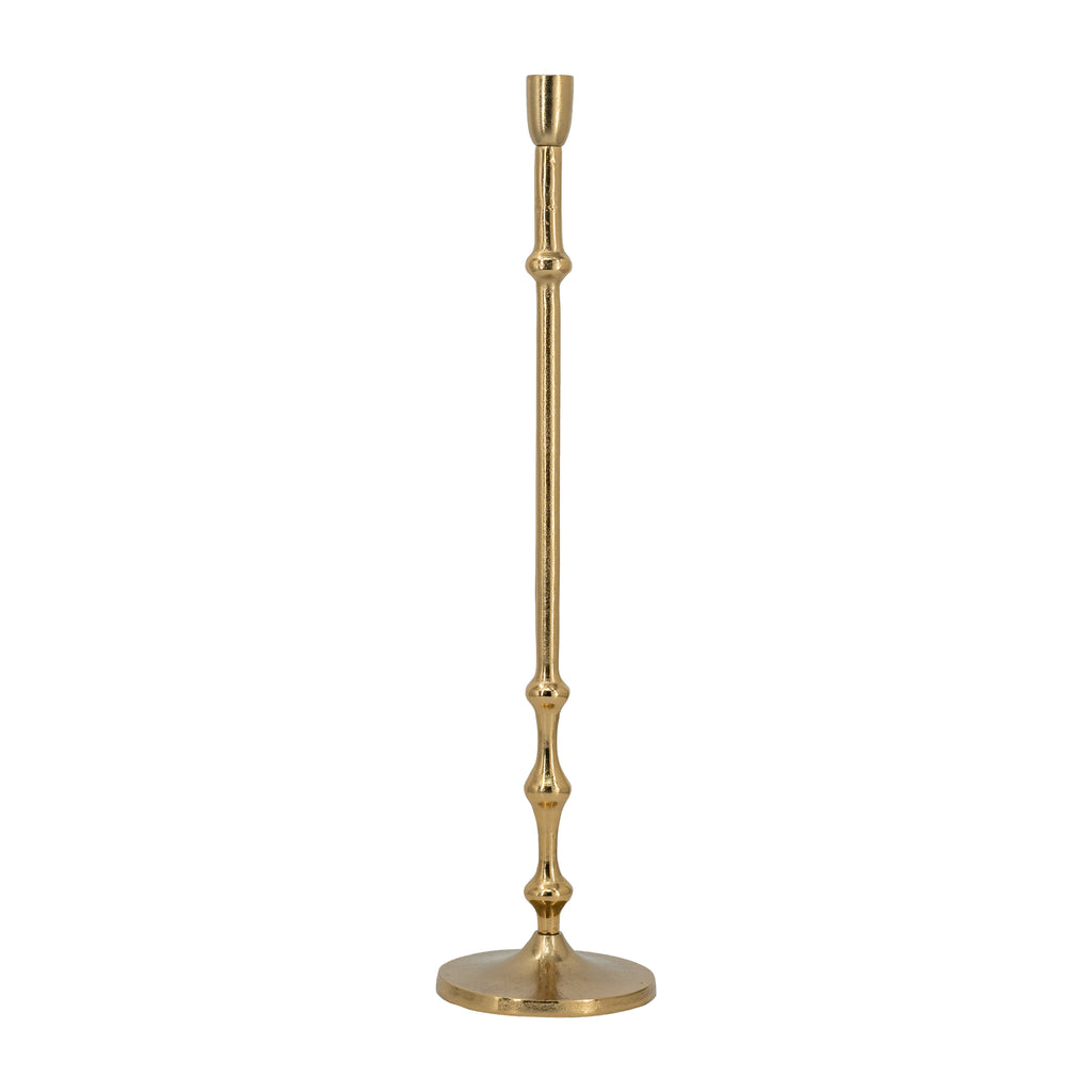 Large Gold Taper Holder