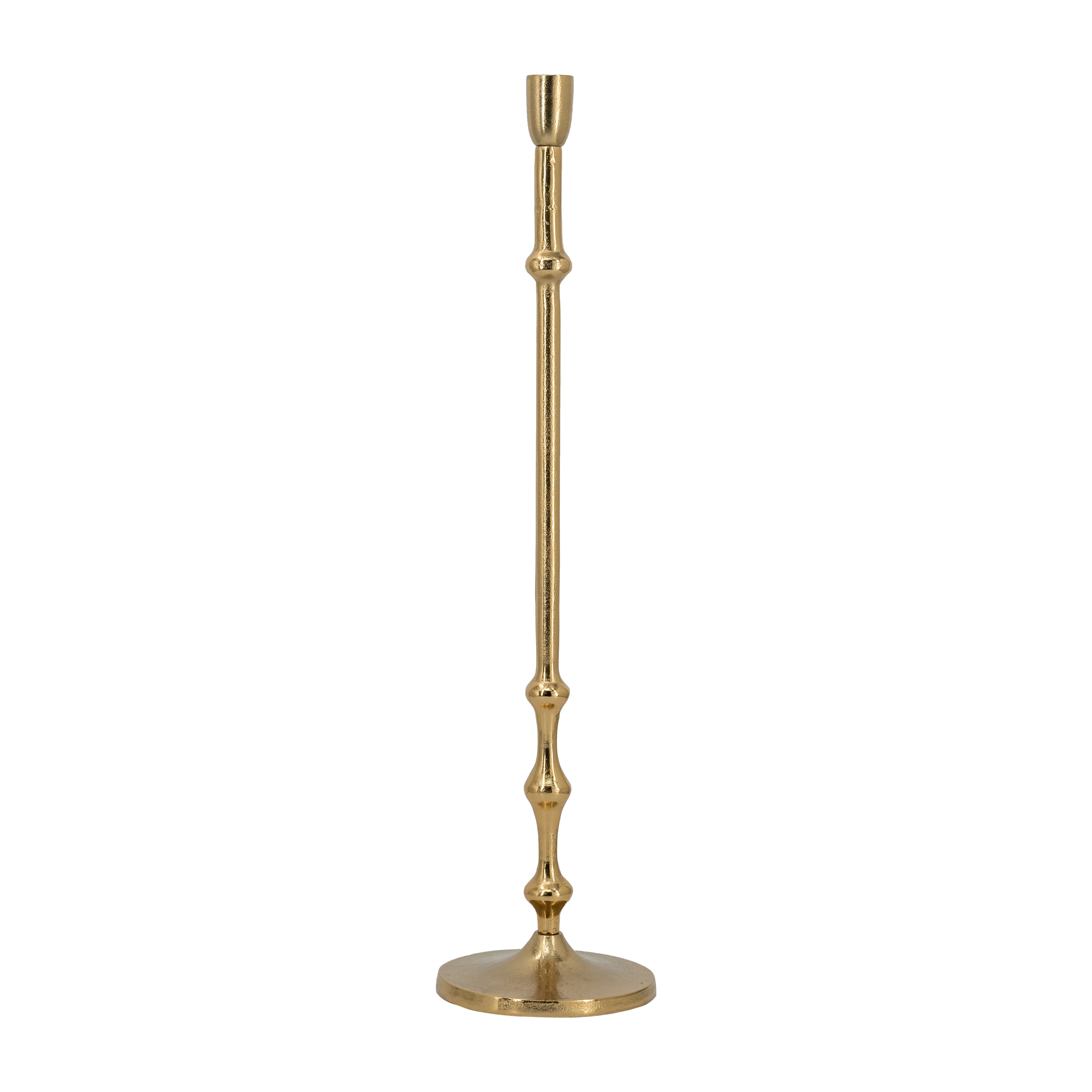 Large Gold Taper Holder