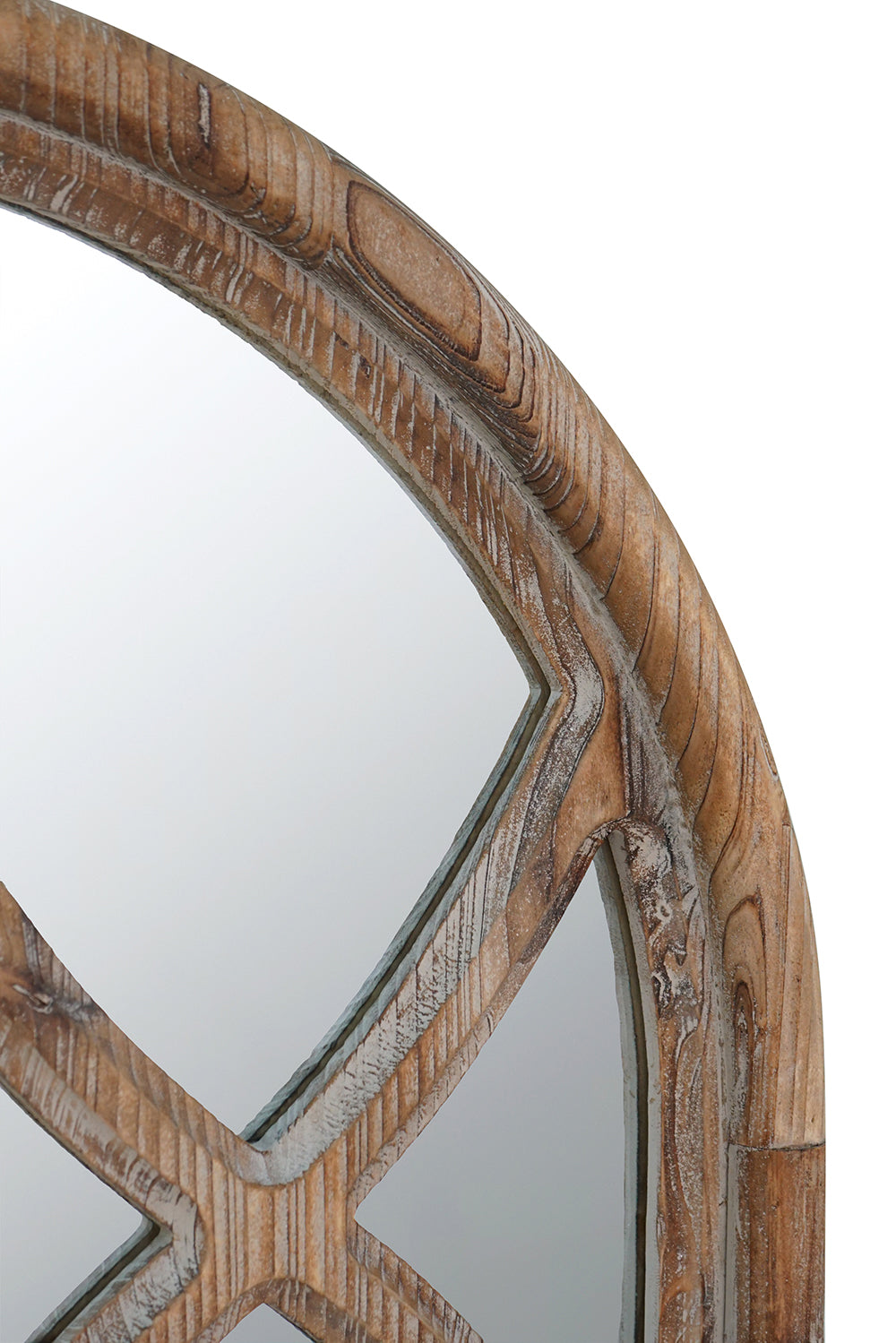 Wooden Wall Mirror