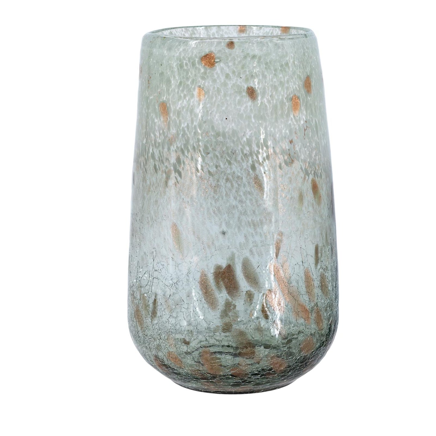 Metallic Glass Vase