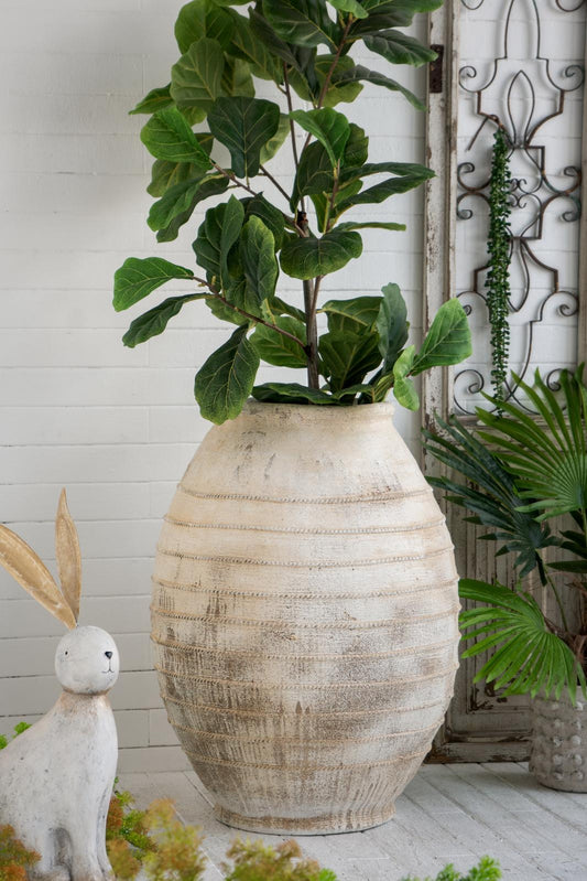 Large Stoney flower pot