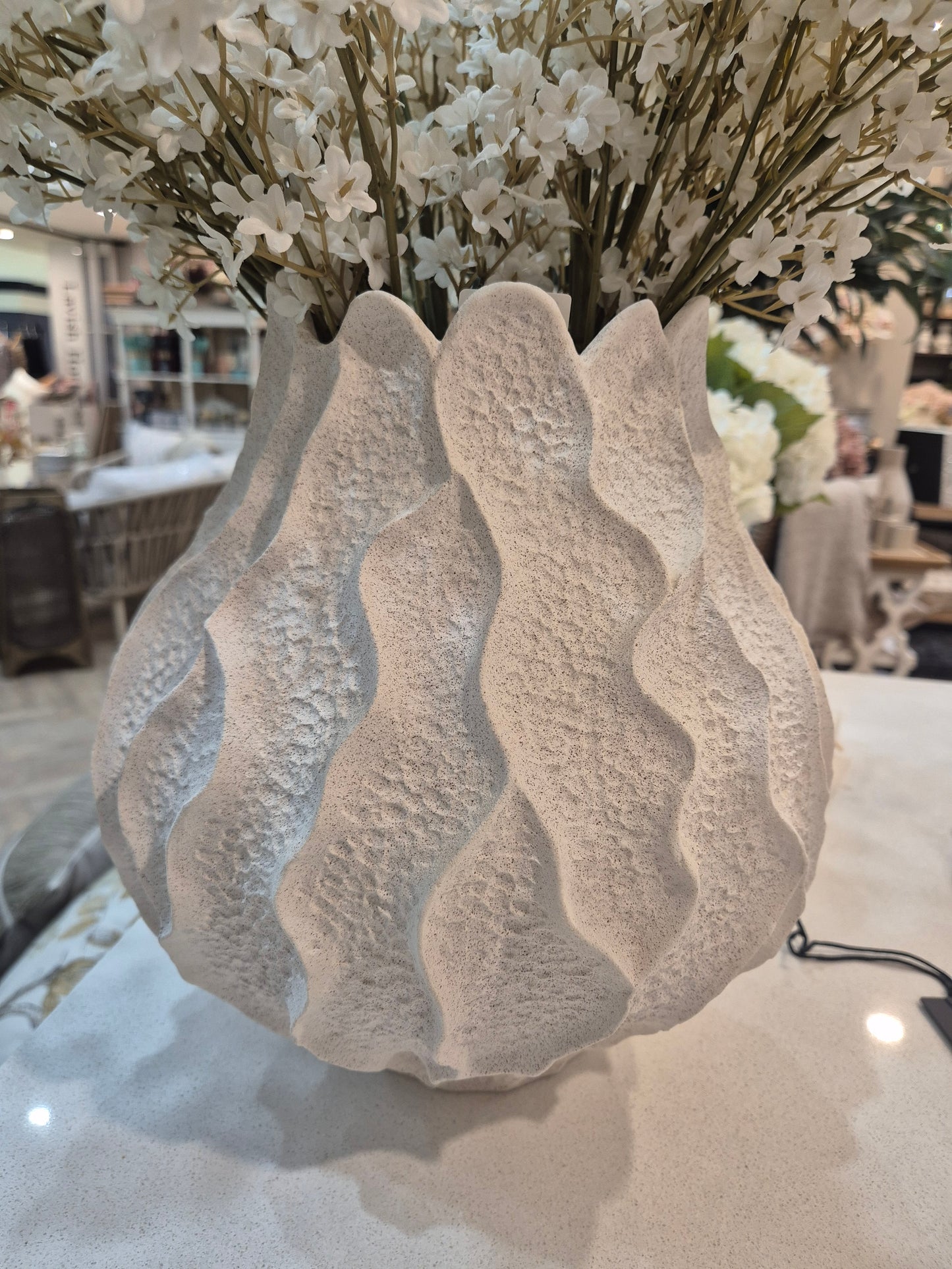 3D Handmade Swirl Vase